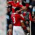 Javier Hernandez Patrice Evra gol zadetek veselje proslavljanje proslava slavje
