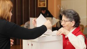 Razno 14.04.13, hrvaska, volitve za izbor predstavnikov v eu, foto: pixsell