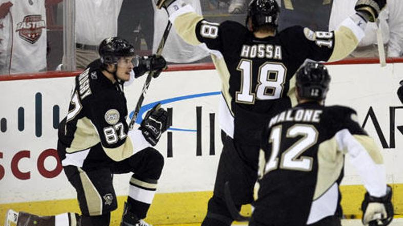 Hokejisti Pittsburgha so se veselili znižanja izida v finalnem obračunu proti De