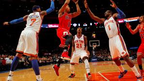 Rose Stoudemire Anthony NBA New York Knicks Chicago Bulls