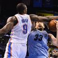 Ibaka Gasol Oklahoma City Thunder Memphis Grizzlies liga NBA Končnica