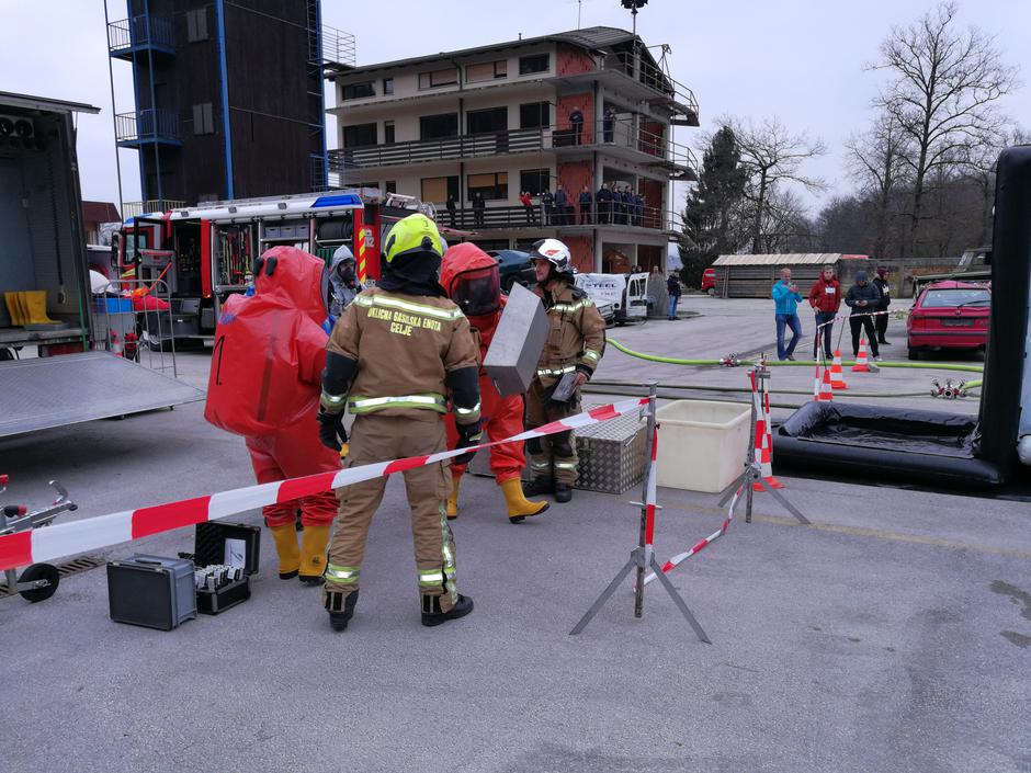 Vaja za primer terorističnega napada | Avtor: Združenje slovenskih poklicnih gasilcev