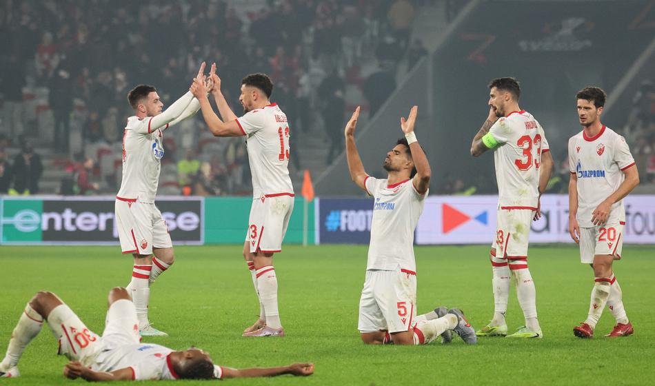 Zvezda na gostovanju do skalpa francoskega velikana