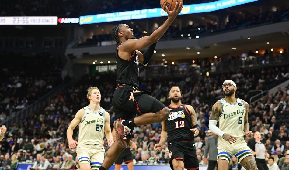 Tyrese Maxey s 54 točkami popeljal Philadelphio do zmage nad Milwaukeejem