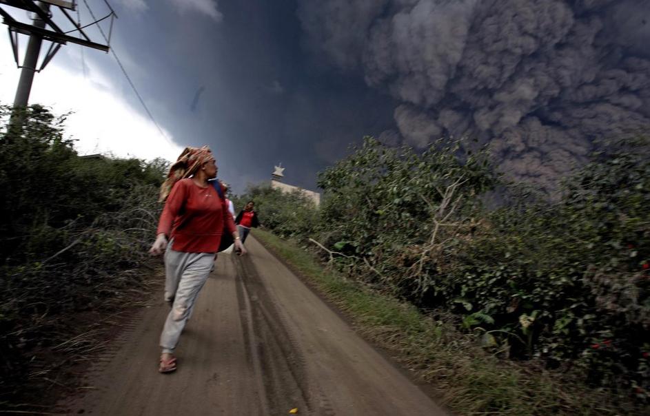 Džakarta Sumatra vulkan izbruh