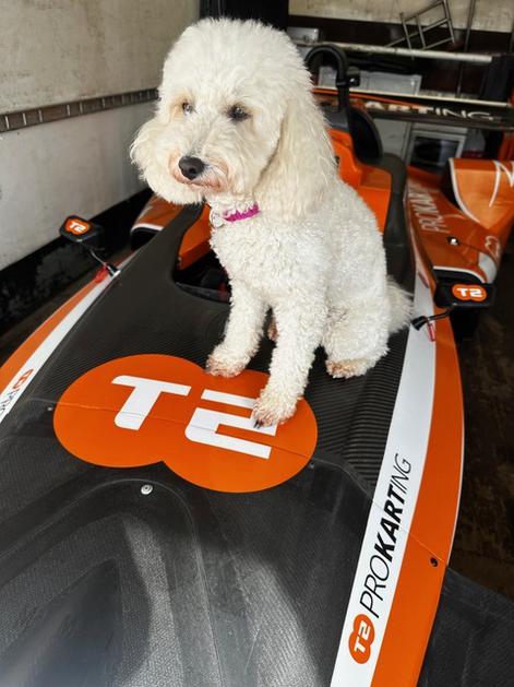 Dirkalnik moštva T-2 Prokarting Racing