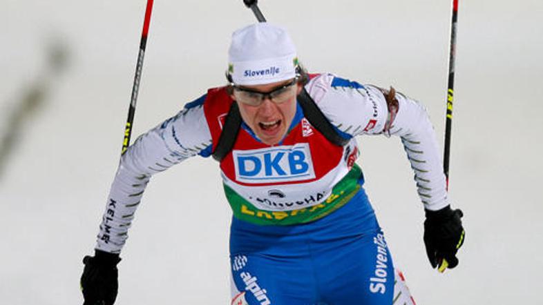Teja Gregorin o olimpijskih igrah ne razmišlja veliko. (Foto: EPA)