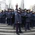 uslužbenci notranjega ministrstva protivladni protesti Kijev  