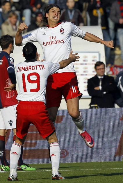 Zlatan Ibrahimovic Ibrahimović Gianluca Zambrotta gol zadetek veselje proslavlja