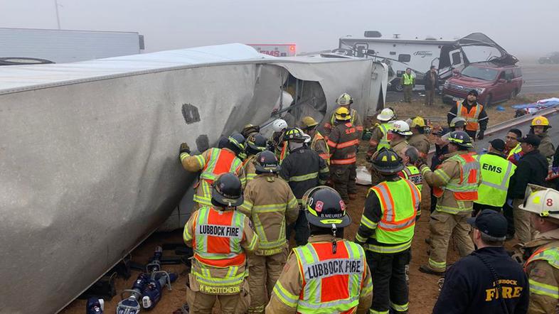 prometna nesreča Teksas