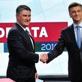 Zoran Milanovič, predsednik SDP, Andrej Plenkovič, predsednik HDZ