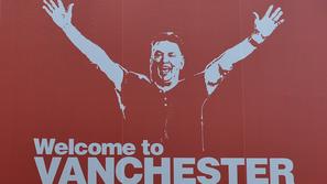 plakat Vanchester Louis Van Gaal Manchester United