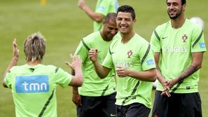 Cristiano Ronaldo Hugo Almeida Coentrao Quaresma Portugalska Euro 2012