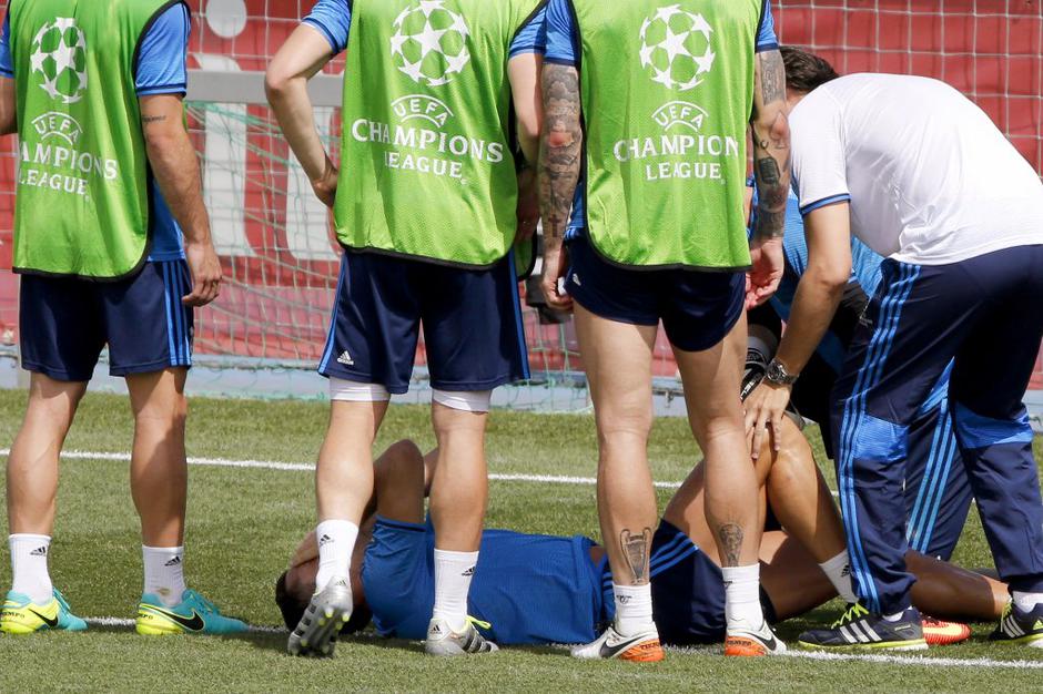 Cristiano Ronaldo Real Madrid trening | Avtor: EPA