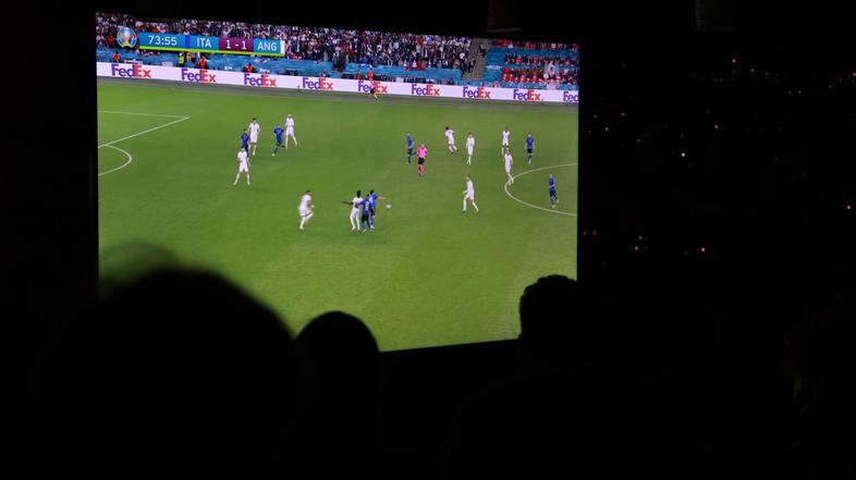 navijači Euro 2020 TV finale