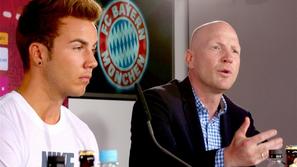 Götze Sammer Bayern München novinarska konferenca predstavitev novi igralec