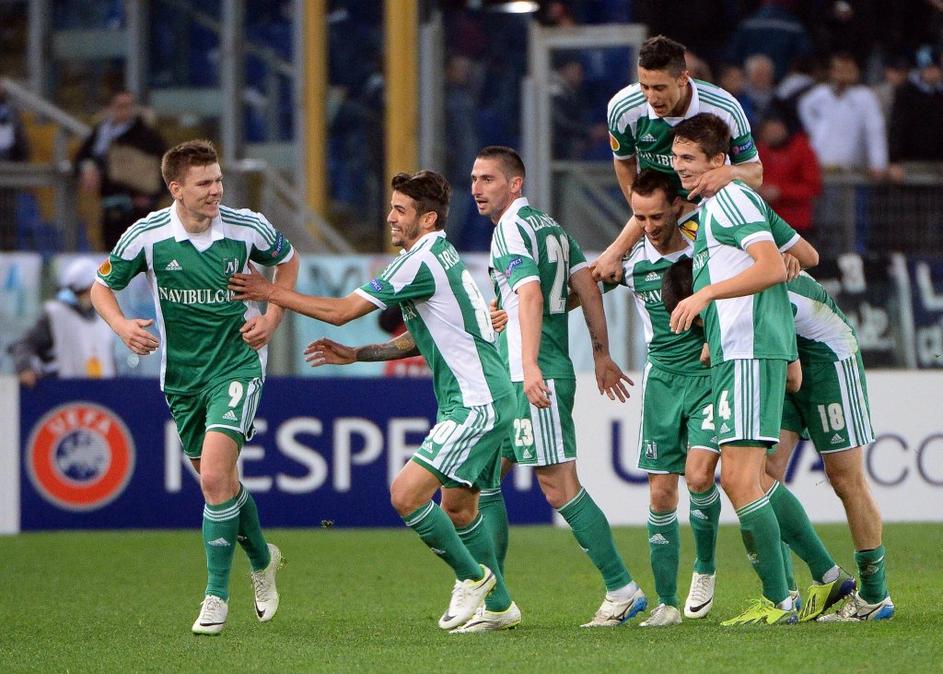 Bezjak Lazio Ludogorec Evropska liga 1/16 finala