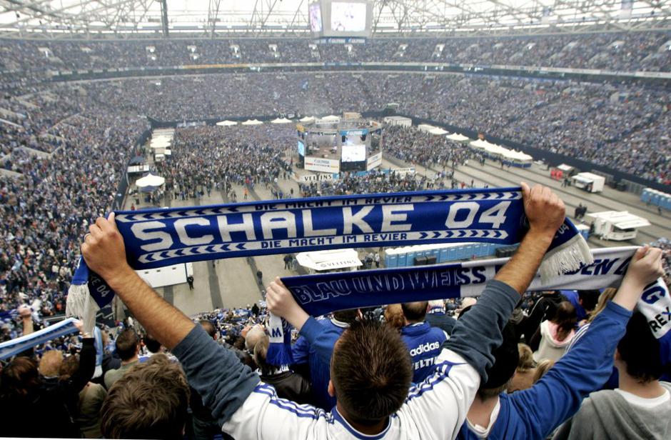 Schalke navijači Veltins Arena | Avtor: EPA