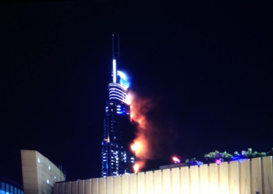 Požar v Dubaju | Avtor: EPA