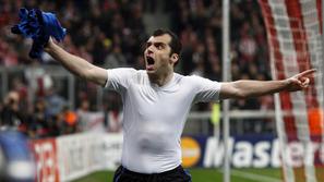 Goran Pandev gol zadetek veselje proslavljanje slavje proslava