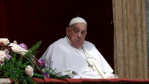 papež Frančišek Urbi et Orbi velika noč Vatikan