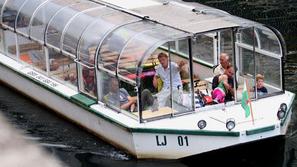 Ladjici Tomislava Zupančiča po pogodbi z Zavodom za turizem Ljubljana vozita tur