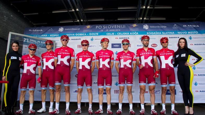 Ekipa Katjuša, dirka po Sloveniji