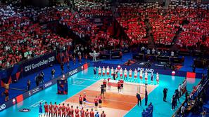 EP v odbojki Poljska Rusija