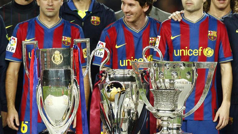 Xavi Hernandez Lionel Messi Andres Iniesta Carles Puyol Josep Guardiola Tito Vil