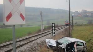 Nesreča na železnici pri Trebnjem
