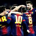 Messi Akba Iniesta Pique Barcelona Rayo Vallecano Liga BBVA Španija liga prvenst