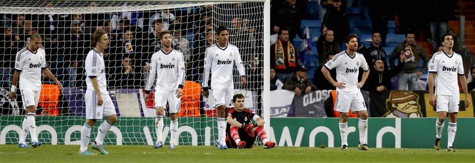 Casillas Pepe Modrić Ramos Varane Alonso Arbeloa Real Madrid Borussia Dortmund L | Avtor: EPA
