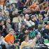Navijači na tekmi med ACH-jem in Budvansko riviero