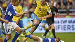 Ibrahimović Davidssen Benjaminsen Švedska Ferski otoki kvalifikacije za SP 2014