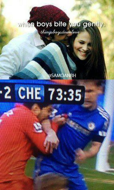 Suarez Ivanović ugriz Liverpool Chelsea Premier League Anglija liga prvenstvo