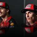 Marc Marquez in Francesco Bagnaia