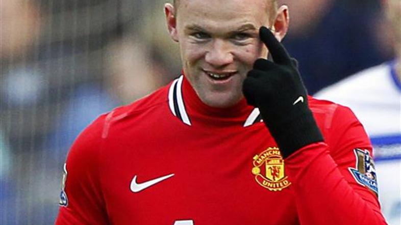 Rooney Manchester United QPR Queens Park Rangers Premier League Anglija angleška
