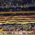 Katalonija Nigerija prijateljska tekma Barcelona katalonska zastava
