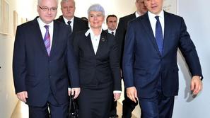 Srbski in hrvaški predsednik sta se srečala s predstavniki hrvaških združenj dru