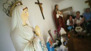 Zasvetil Marijin kip 