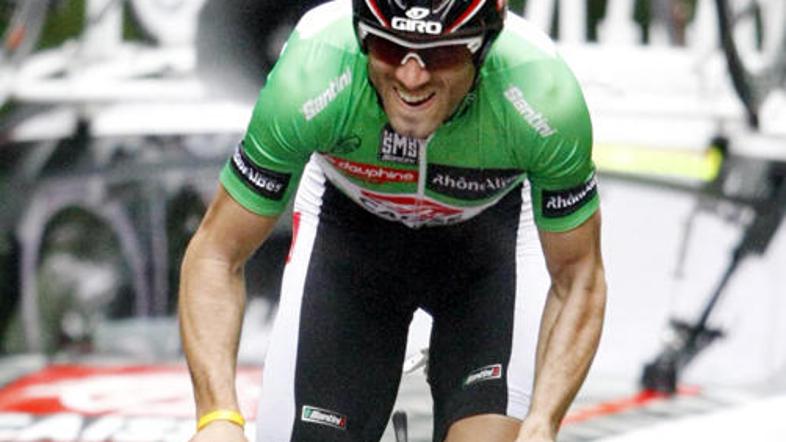 Alejandro Valverde je z zmago na kronometru prevzel vodstvo v skupnem seštevku.