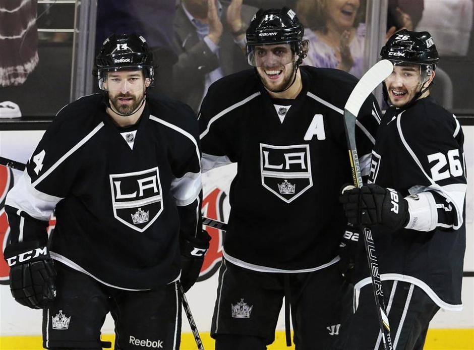 Kopitar Vojnov Williams Los Angeles Kings San Jose Sharks NHL | Avtor: Reuters