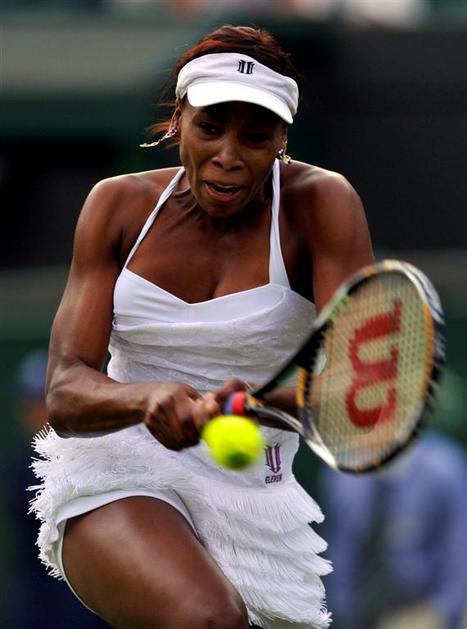 Venus Williams Tina Turner look Wimbledon 2010