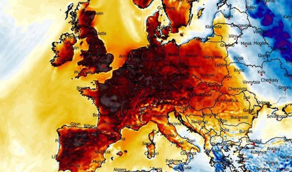 Drastičen preobrat: Širi se vročinska kupola, tako bo v začetku prihodnjega tedna