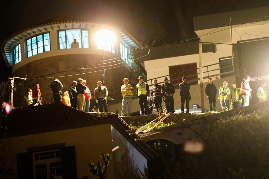 Nesreča avtobusa na Madeiri | Avtor: Epa