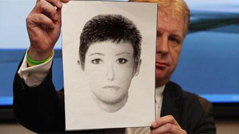 Fotorobot osumljenke iz Avstralije, podobne Victorii Beckham, za katero pa se je