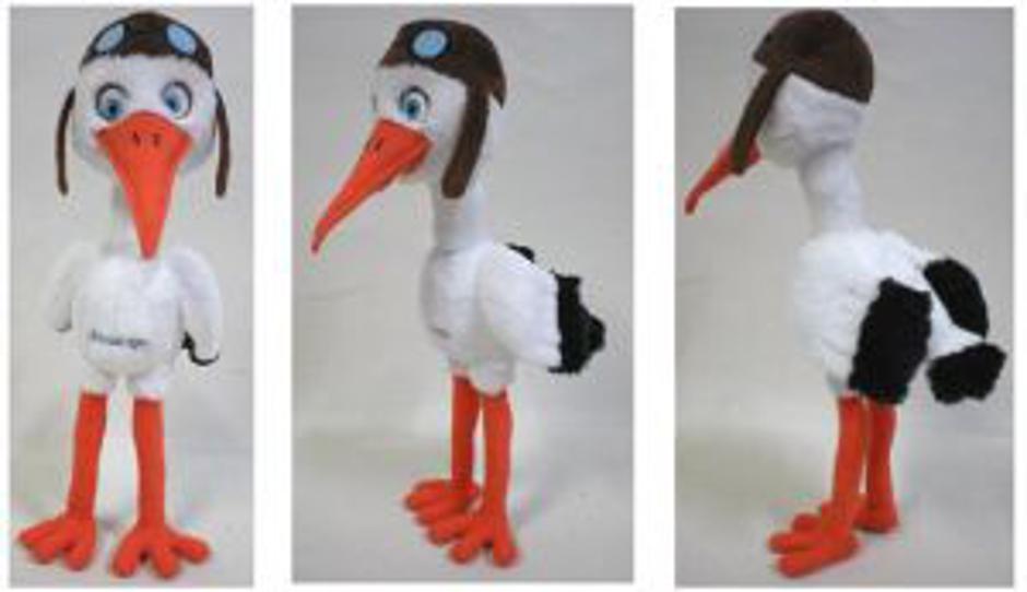 Plišasta igrača Štorko. | Avtor: ZPS