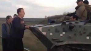 tank vojaki Ukrajinec