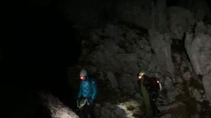 Nočno reševanje s Plemenic