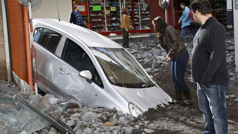 Maderia poplave plazovi kamenje ulice